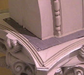 Shock track on top to keep the pigeon away